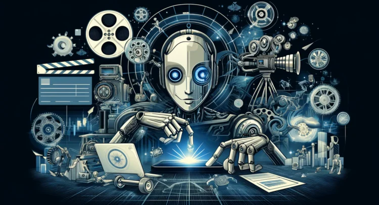 AIと映画のイメージ